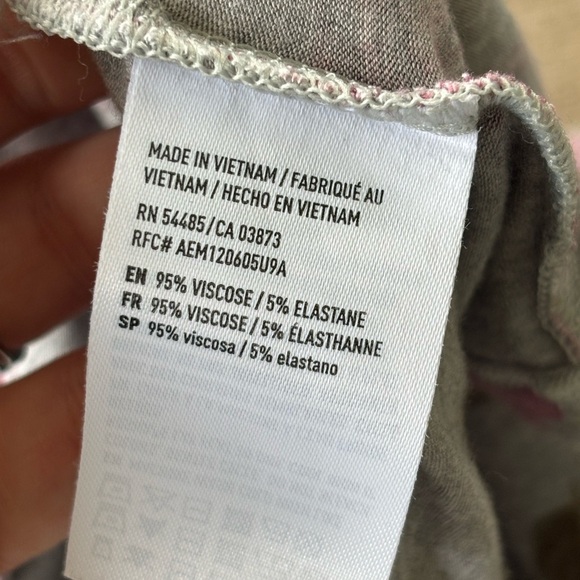 American Eagle Soft & Sexy Floral Printed Top Size Small - Picture 4 of 4